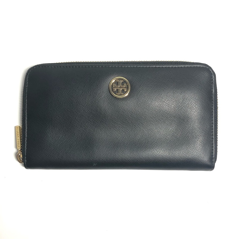 NWOT Tory Burch Robinson Zip Leather Wallet - Picture 4 of 14